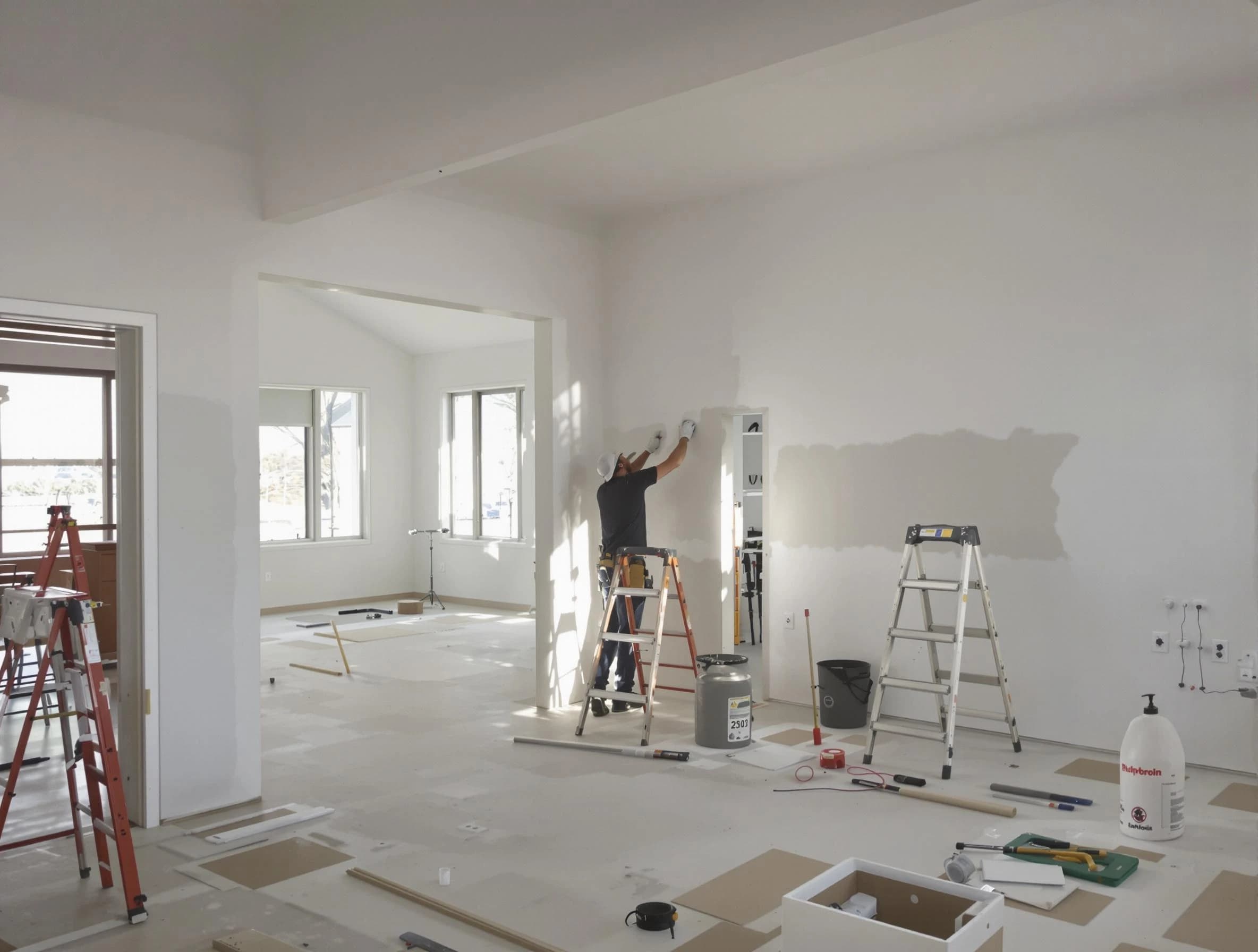 Detailed drywall installation with Macedonia House Painters in Macedonia