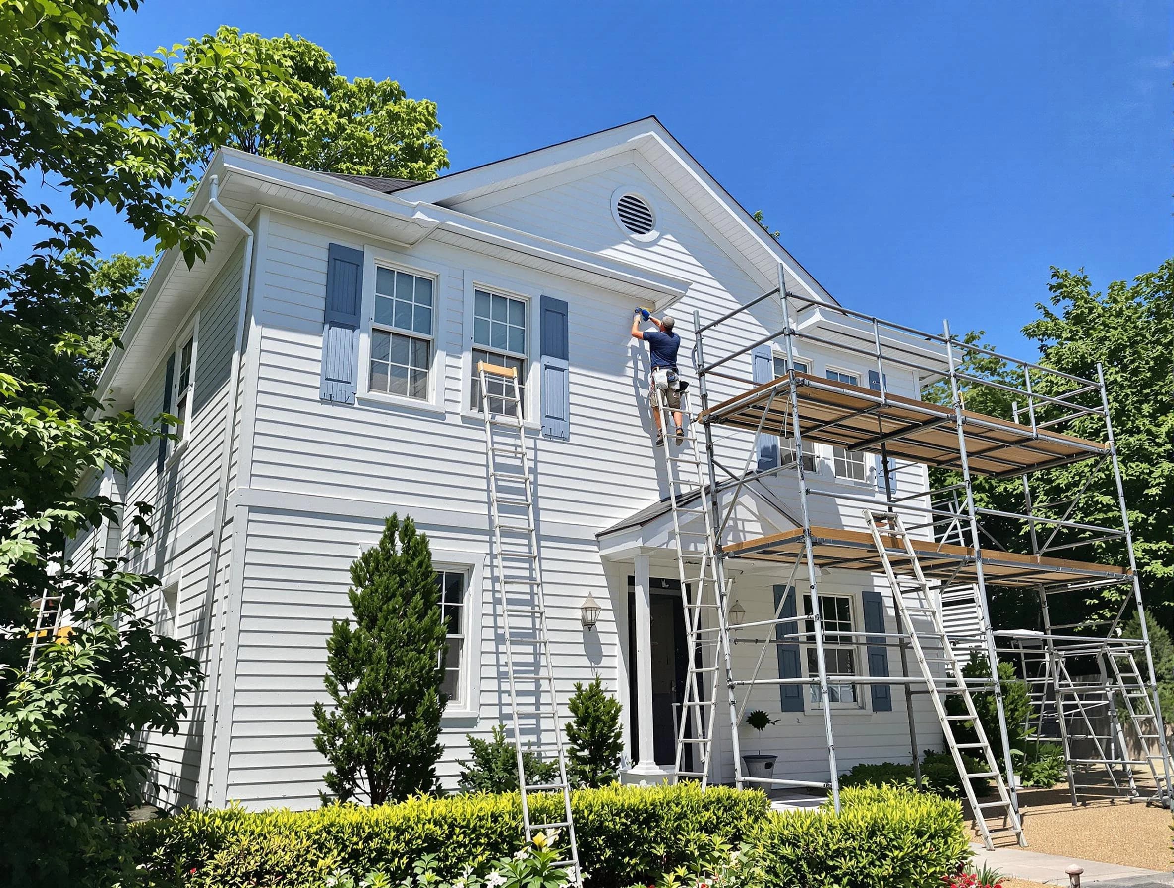 Exterior House Painting in Macedonia