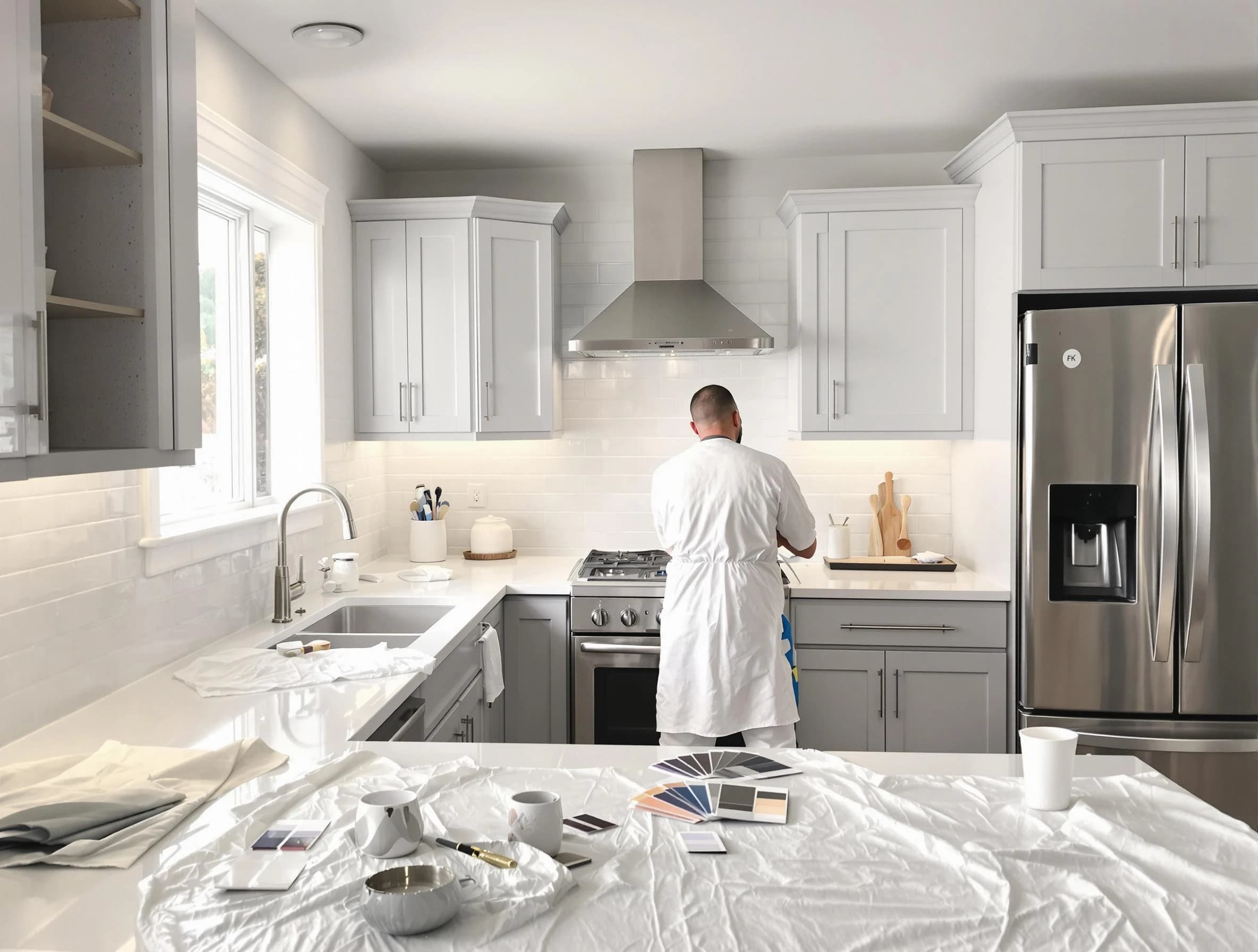 Kitchen Painting in Macedonia